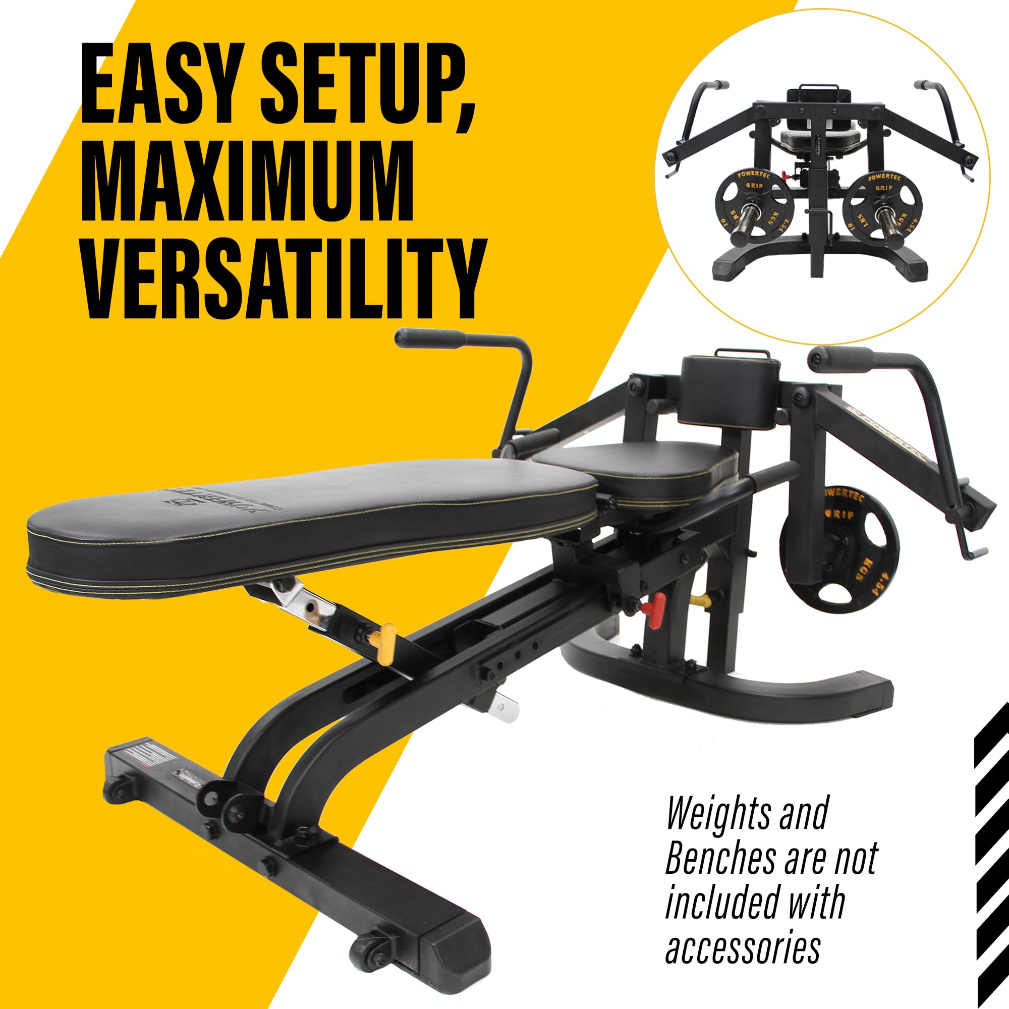 Amazon.com : Powertec PEC Fly Attachment, Exclusive Workbench